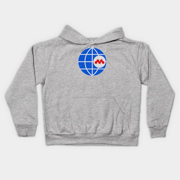 Defunct Montreal Olympique Soccer 1971 Kids Hoodie by LocalZonly